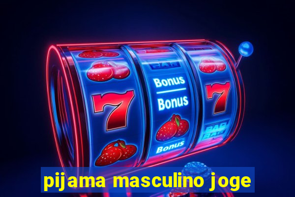 pijama masculino joge